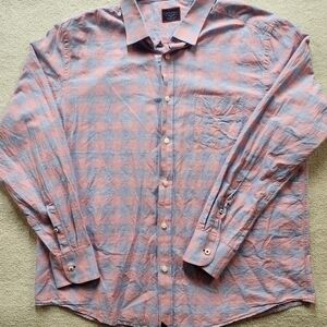 UNTUCKit Shirt Mens 2XL Easter Plaid Long Sleeve Button Up Cotton New